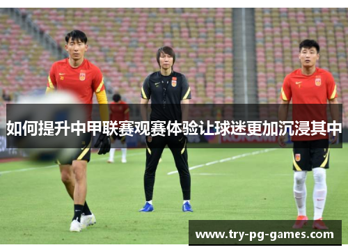 如何提升中甲联赛观赛体验让球迷更加沉浸其中